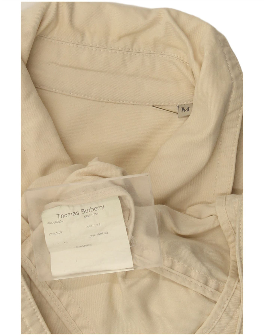 Burberry Chaqueta Bomber para Mujer Reino Unido 14 Algodón Beige Medio