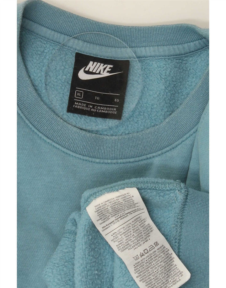 Sudadera Nike Hombre Jumper XL Azul Algodón