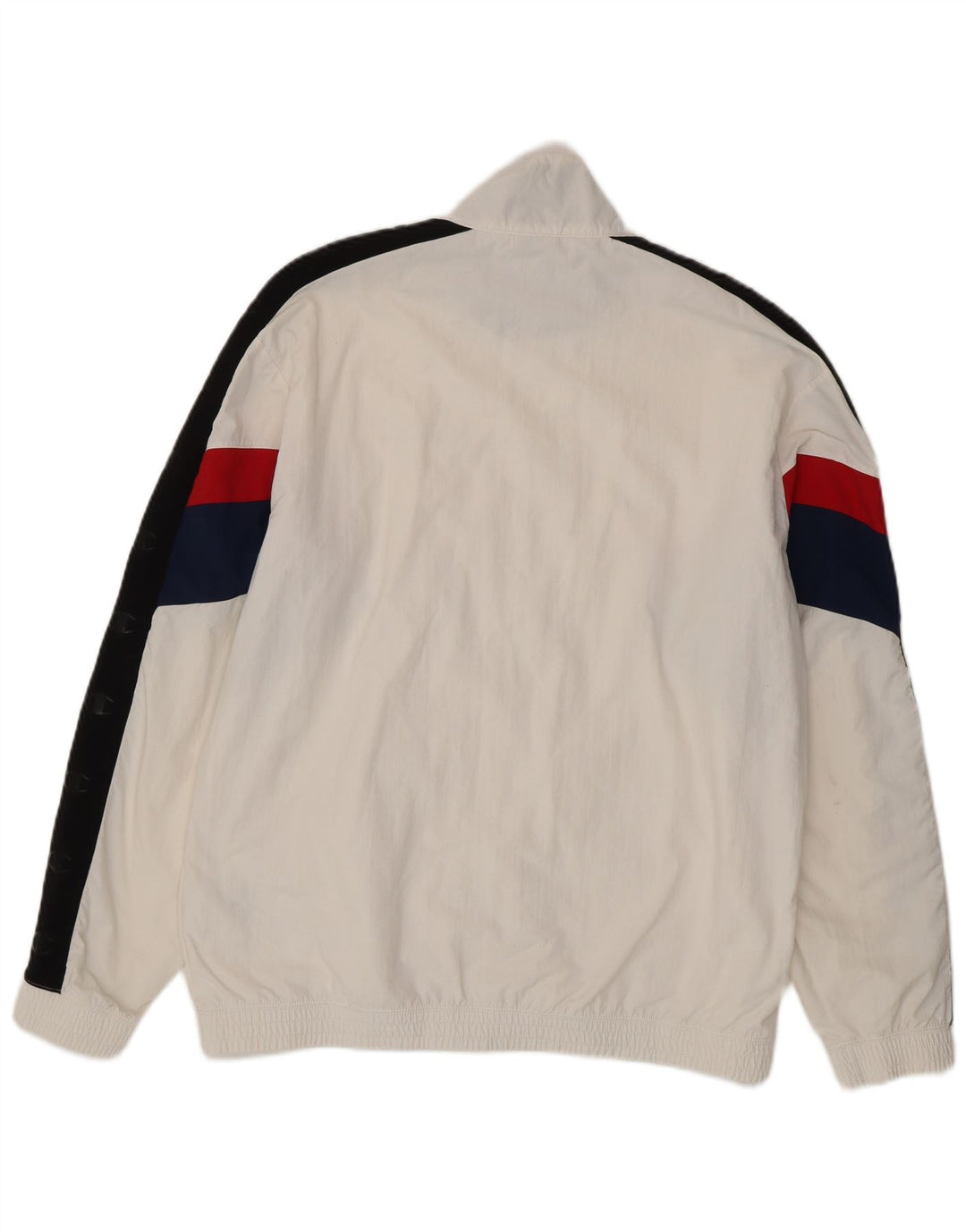 CHAMPION Chaqueta superior de chándal con gráfico para hombre XL Poliamida color block blanco