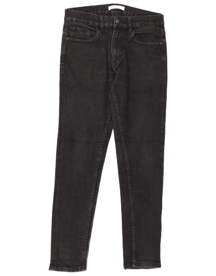 Zara Mens Slim Jeans EU 42 Grande W32 L30 Gris