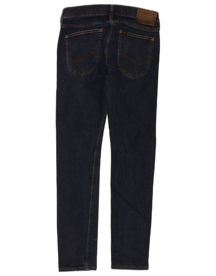 Vaqueros Lee Luke Slim para Mujer W29 L30 Algodón Azul Marino