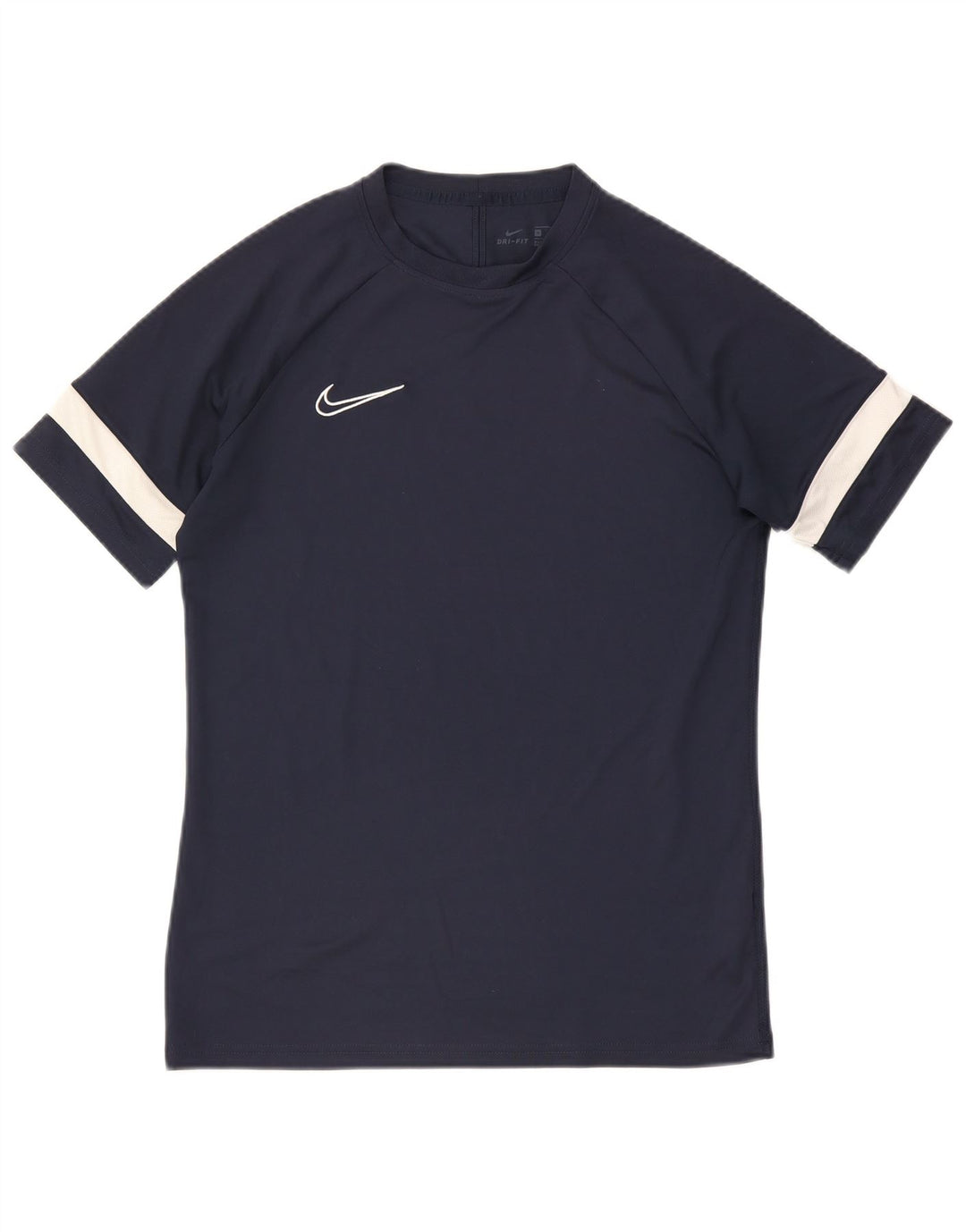 Camiseta Nike Dri Fit para hombre con bloques de color azul marino mediano