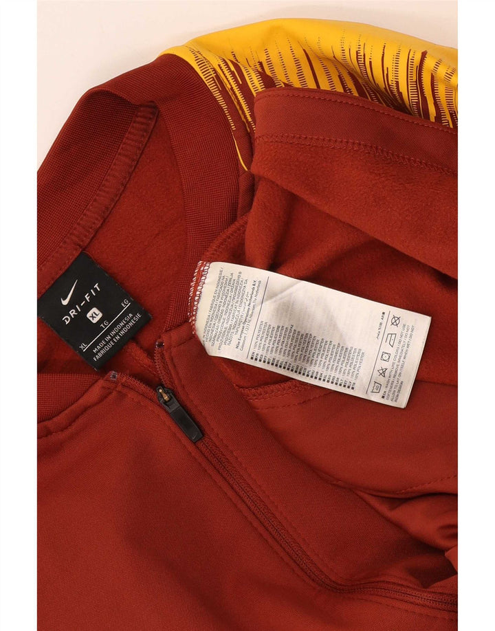 Nike Roma Chándal Top Chaqueta XL Granate Colorblock Poliéster