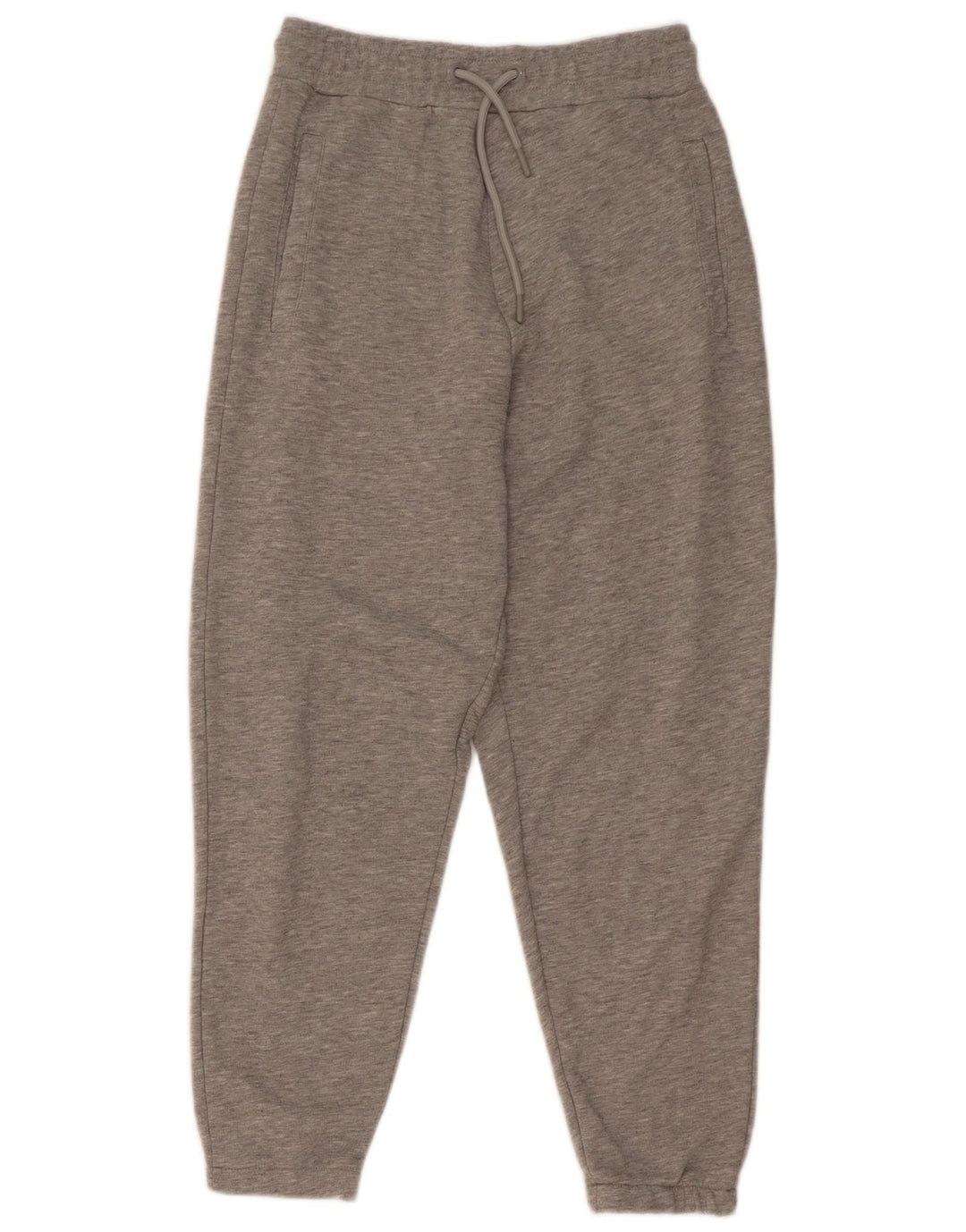 Zara Mujer Pantalones De Chándal Joggers UK 8 Small Gris Poliéster