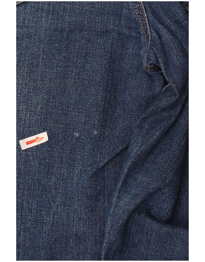 Farah Vaqueros Rectos Para Hombre W36 L30 Algodón Azul