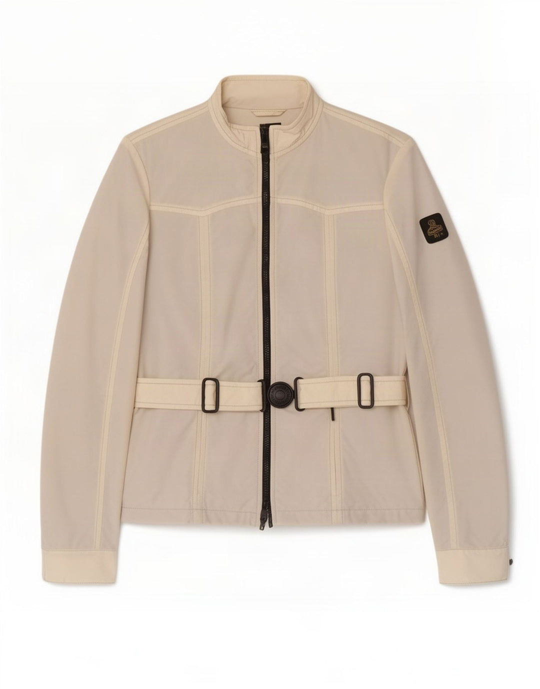 Refrigiwear Chaqueta impermeable para mujer UK 10 Small Off White Nylon