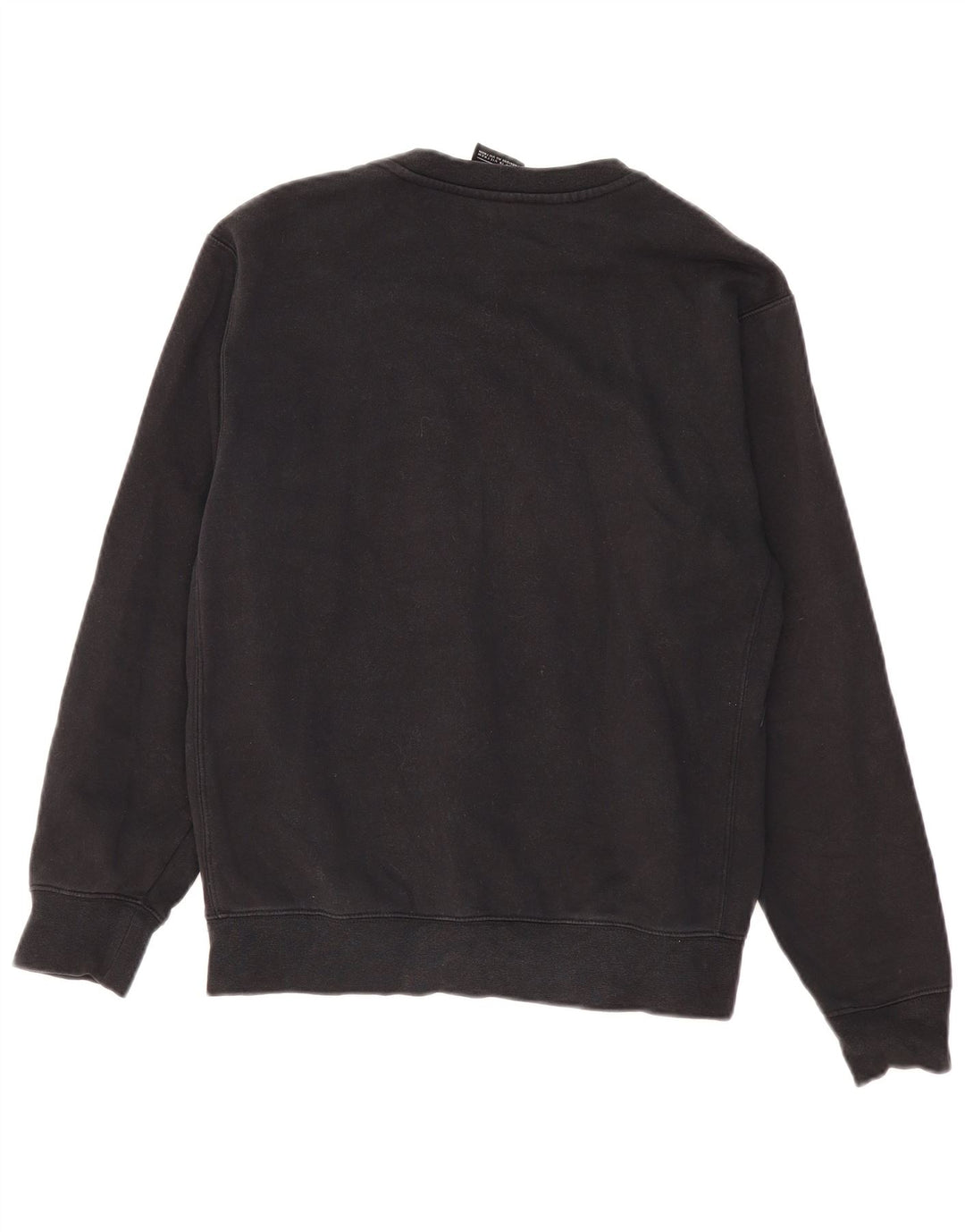 NIKE Womens Oversized Sweatshirt Jumper UK 10 Small Black Cotton Vintage Nike and Second-Hand Nike from Messina Hembry 