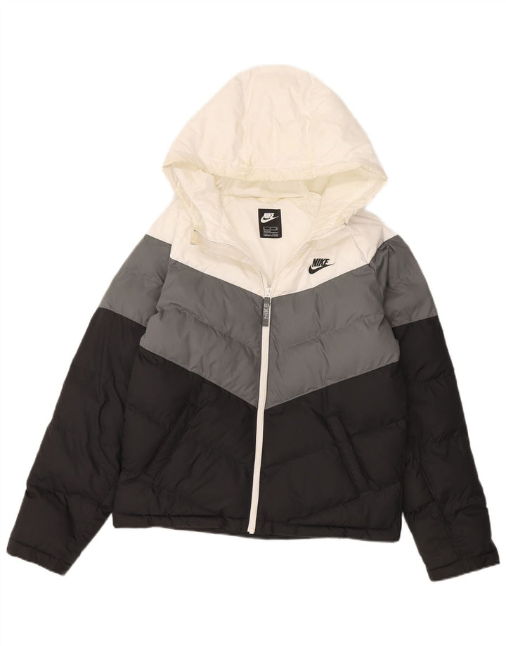 Nike Chaqueta acolchada con capucha para niños 13-14 años XL, multicolor