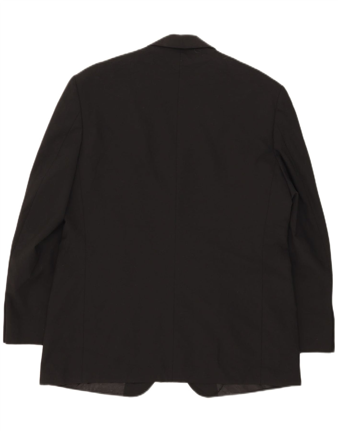 Marks & Spencer Chaqueta tipo blazer de 2 botones para hombre UK 42 Grande Poliéster negro