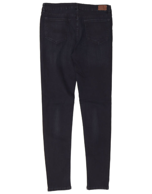 Fat Face Womens Skinny Jeans UK 14 Large W32 L31 Navy Blue Cotton