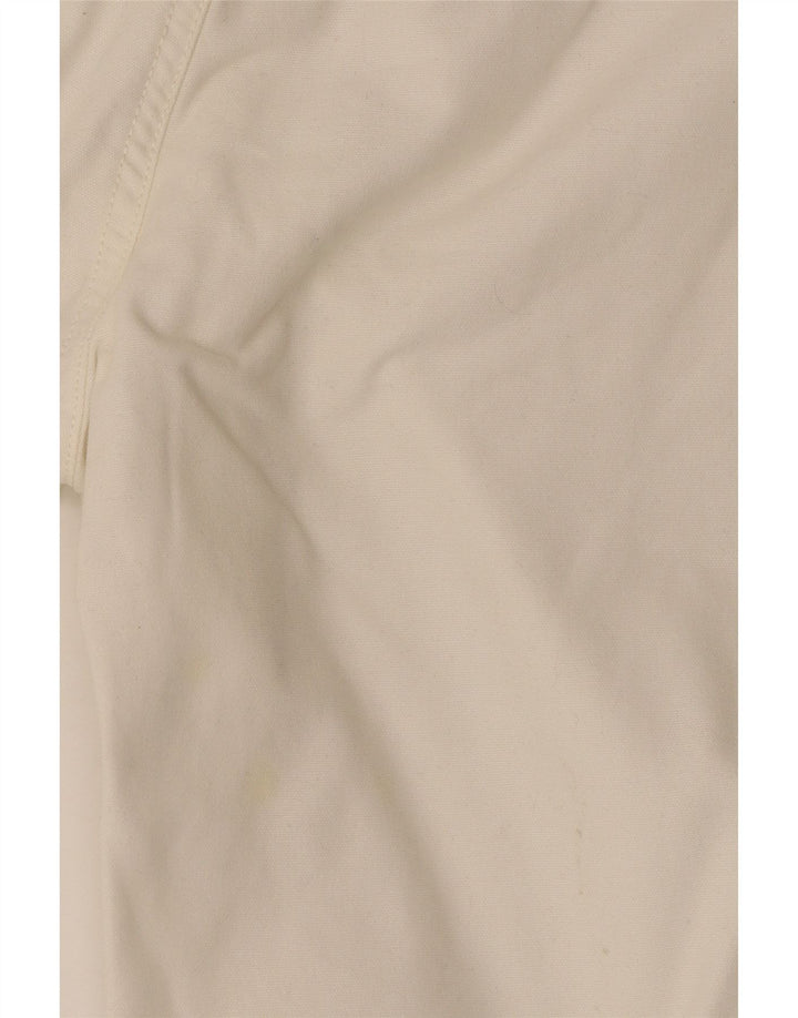 Nautica Pantalones cortos tipo cargo para hombre W34 Algodón blanco grande