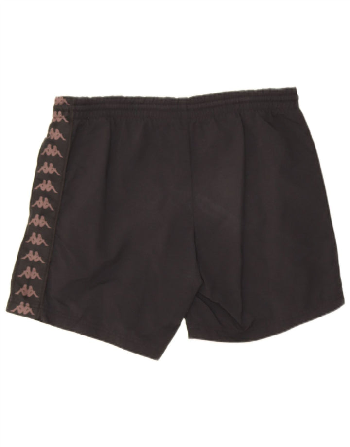 Kappa Hombre Shorts Deportivos Gráficos Medium Black