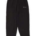 CHAMPION Pantalones de chándal para hombre, talla grande, algodón negro