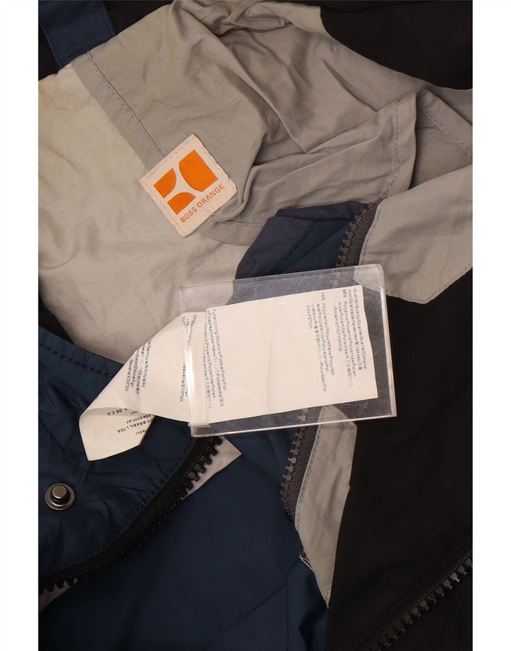 Hugo Boss Chaqueta utilitaria para hombre EU 54 2XL Poliamida azul