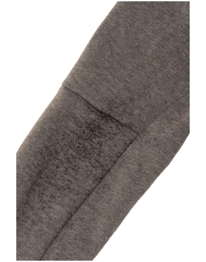 Nike - Sudadera con capucha y cremallera para hombre, algodón gris medio