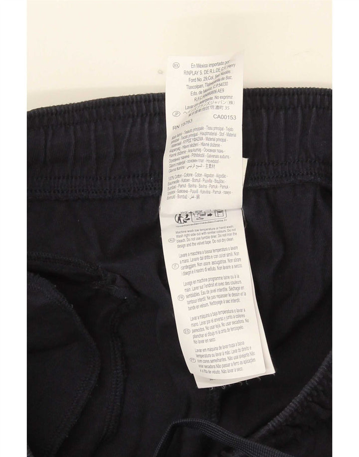 Champion Pantalones De Chándal Para Hombre Algodón Azul Marino Mediano