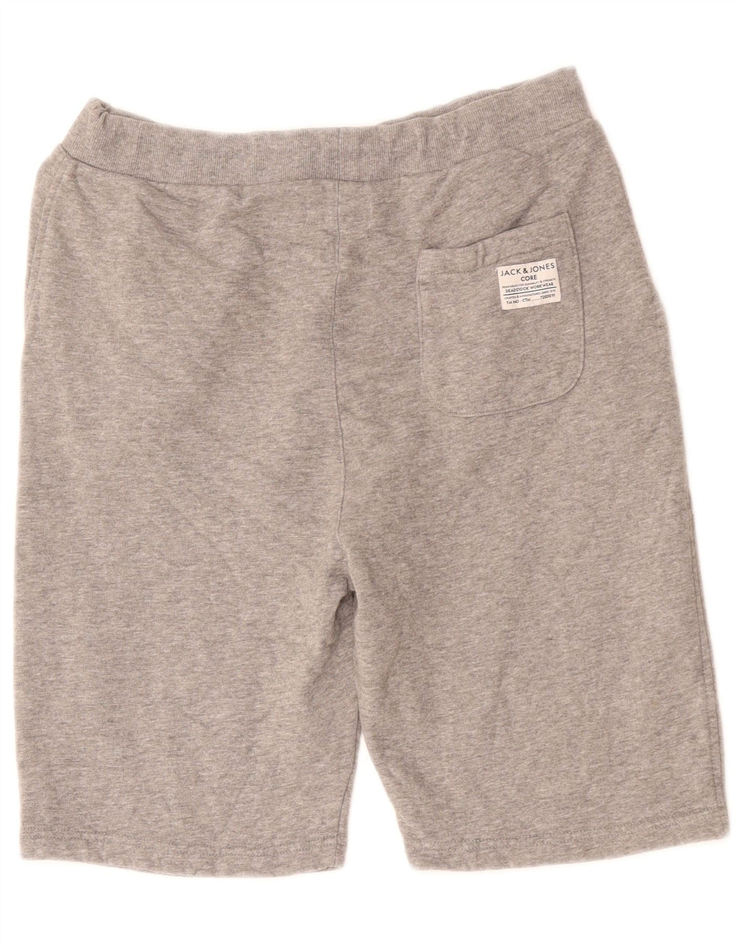 Jack & Jones Pantalones cortos deportivos para hombre de algodón gris grande