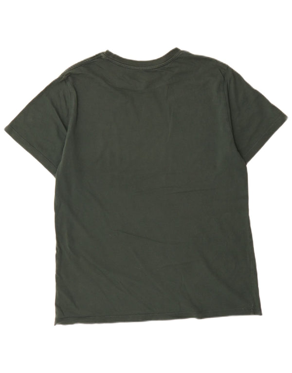 Levi's Camiseta estándar para hombre Top de algodón verde medio
