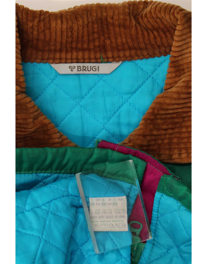 Brugi Chaqueta cortavientos para hombre UK 44 2XL Verde Poliéster