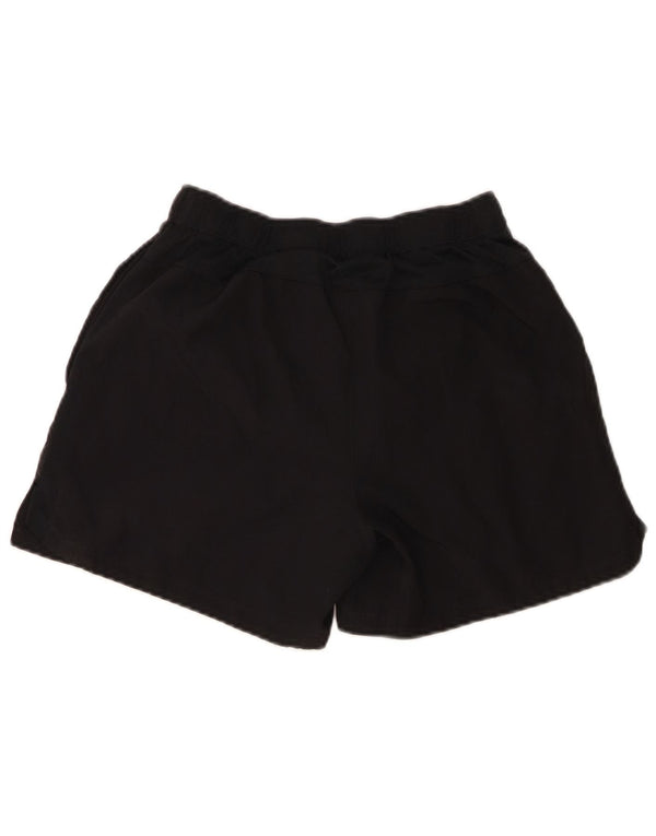 Pantalones cortos deportivos Nike Dri Fit para mujer Poliéster negro mediano