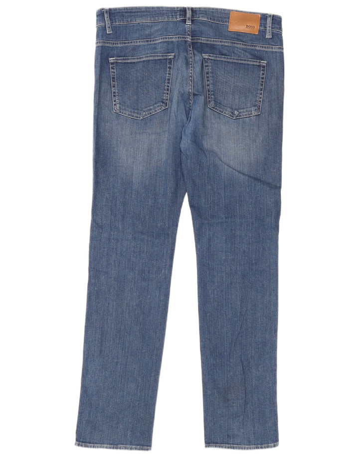 Vaqueros Hugo Boss Hombre Slim W34 L32 Algodón Azul