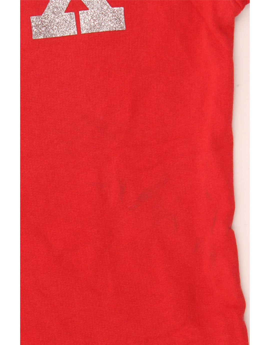 Pyrex - Sudadera de gran tamaño con gráfico para mujer, talla 10, algodón rojo pequeño