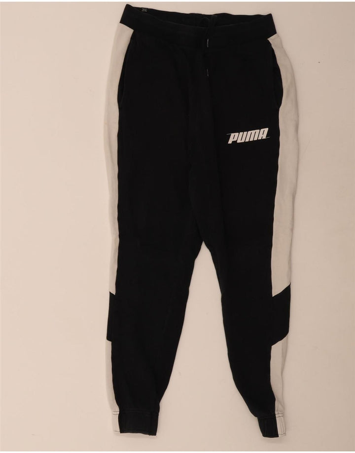 Puma Pantalones De Chándal Joggers Large Negro Colorblock