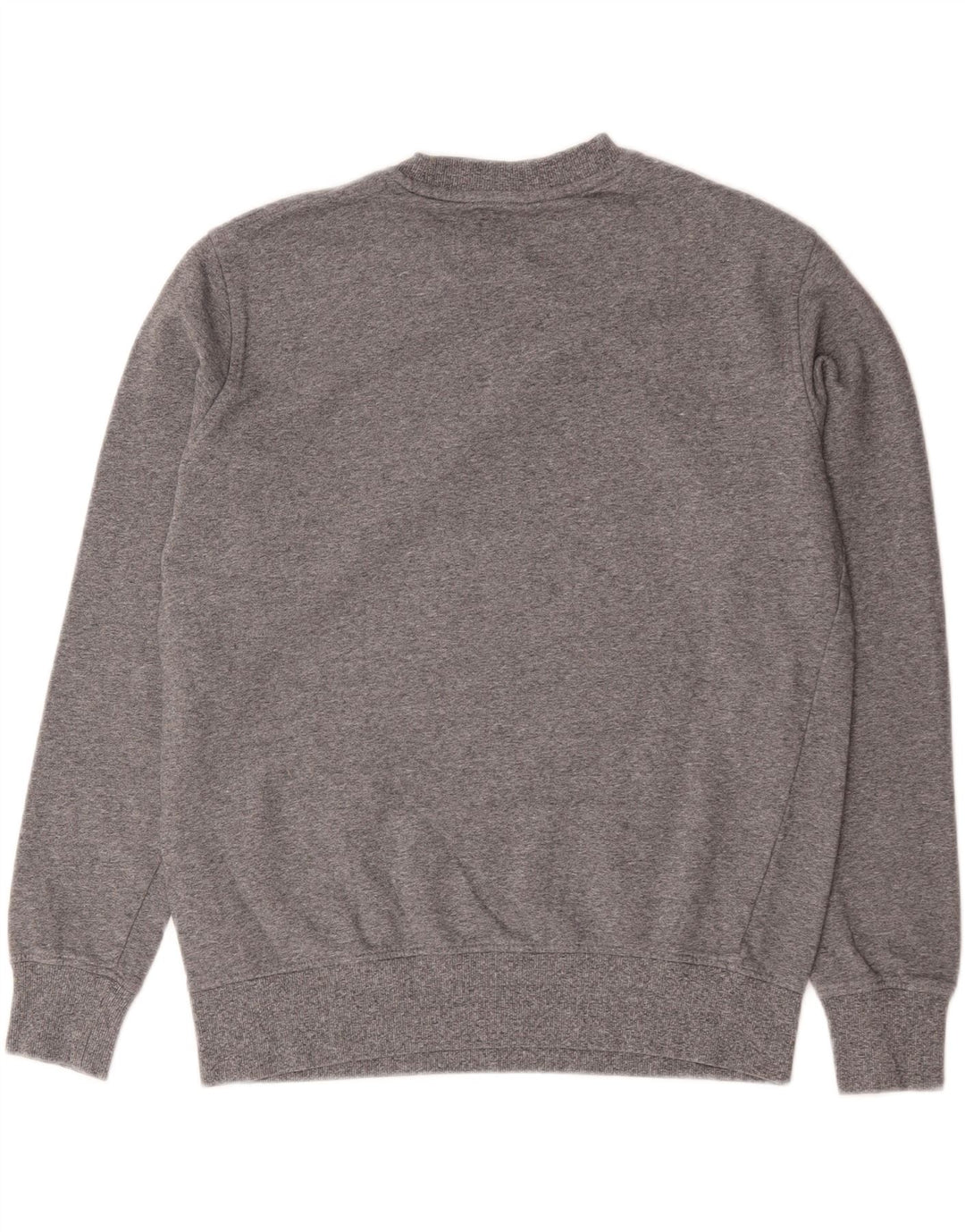 Marks & Spencer Hombre Sudadera tipo jersey de algodón moteado en gris medio