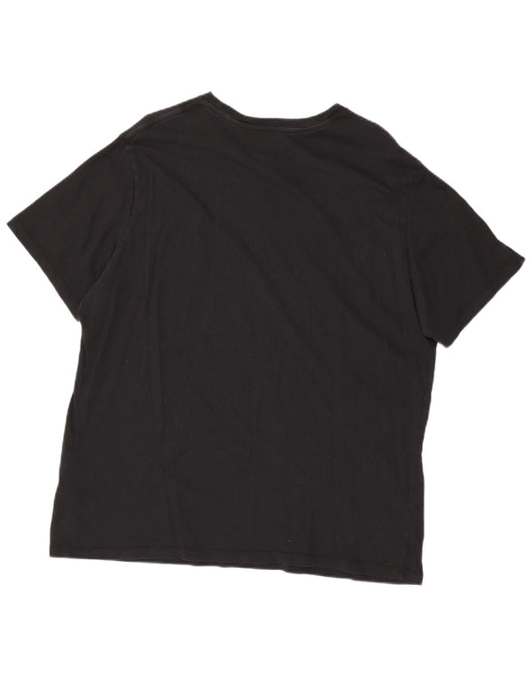 LEVI'S Camiseta gráfica para hombre Top XL Algodón negro