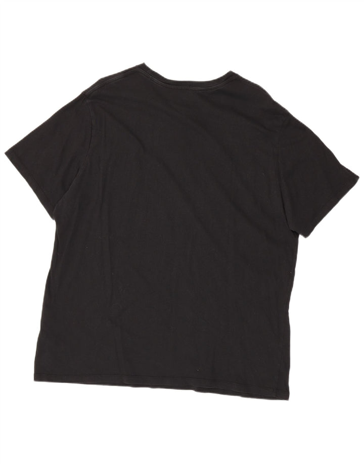 LEVI'S Camiseta gráfica para hombre Top XL Algodón negro