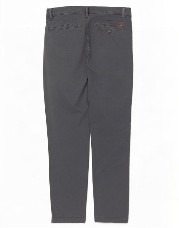 Levi's Pantalón chino cónico estándar para hombre W34 L34 Algodón gris