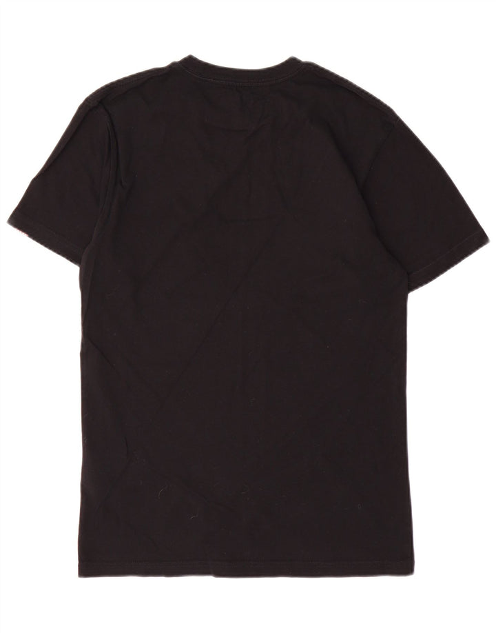 VANS Camiseta clásica con gráfico para hombre Top Small Black Cotton