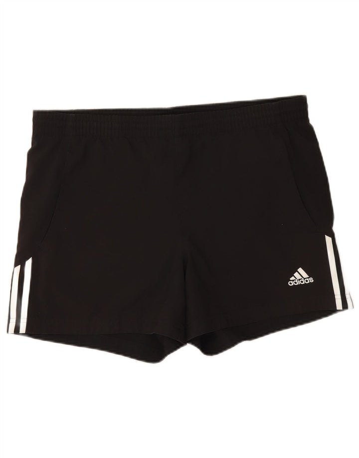 Pantalón Corto Deportivo Adidas Hombre Mediano Negro Poliéster