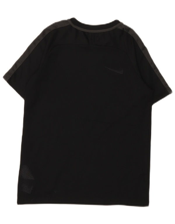 Nike Camiseta Dri Fit para niños 10-11 años Mediano Negro Colorblock