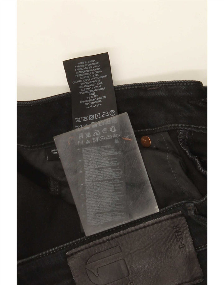 Vaqueros ajustados para hombre G-Star W32 L32 Algodón negro