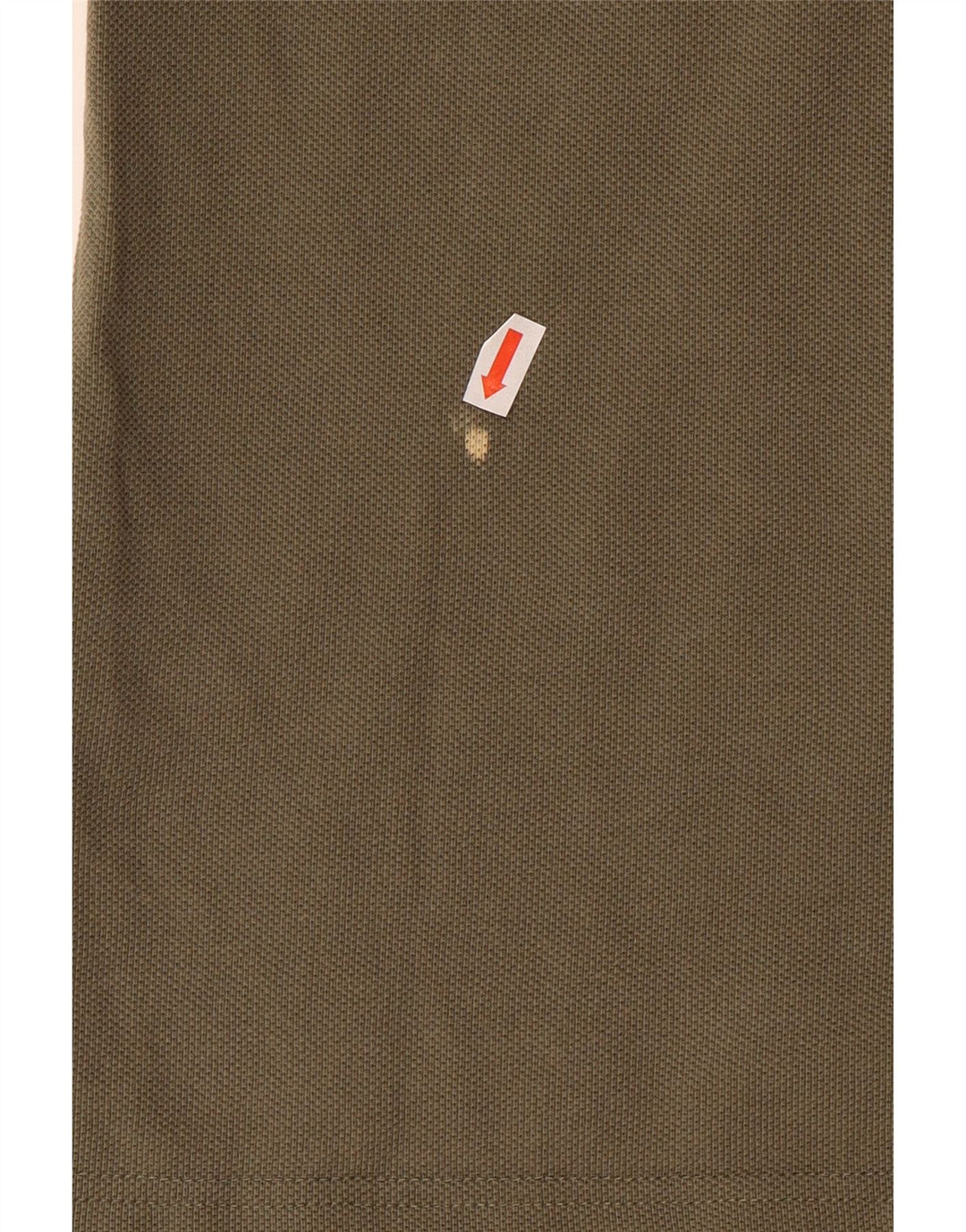 TOMMY HILFIGER Polo para hombre Large Khaki Cotton