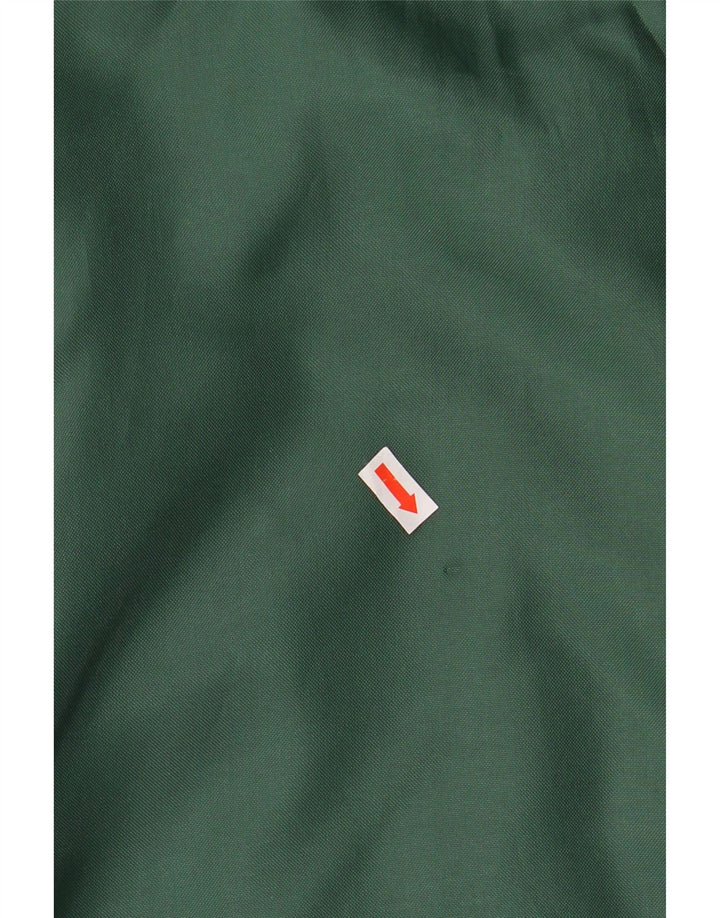 Spalding Chaqueta impermeable con capucha y ajuste holgado para hombre UK 38 Poliamida verde medio