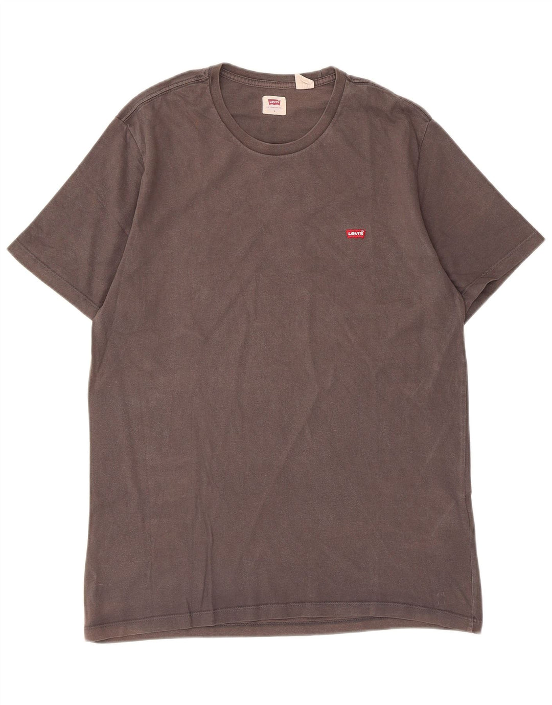 Camiseta Levi's para hombre Top grande de algodón gris
