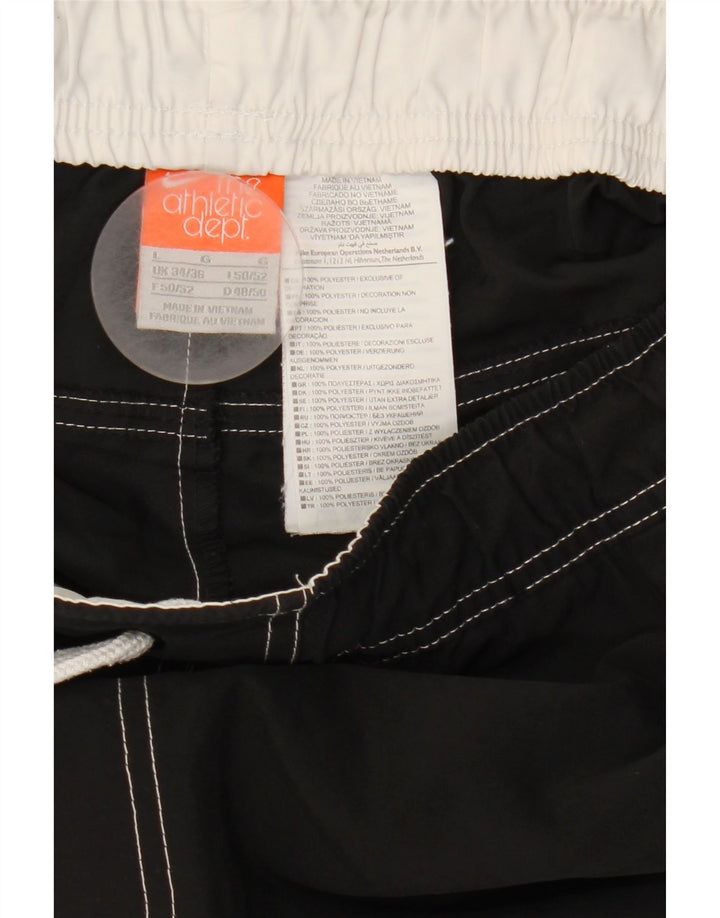 Nike - Bañador para hombre (talla grande), color negro y poliéster