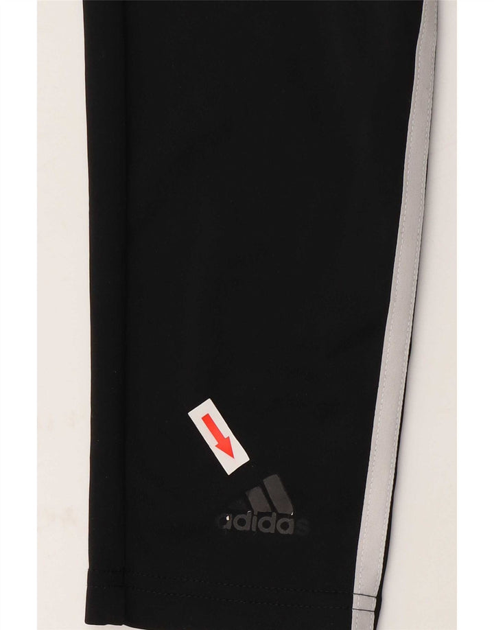 Adidas Leggings Climalite para mujer Reino Unido 8/10 Pequeño Negro Poliéster