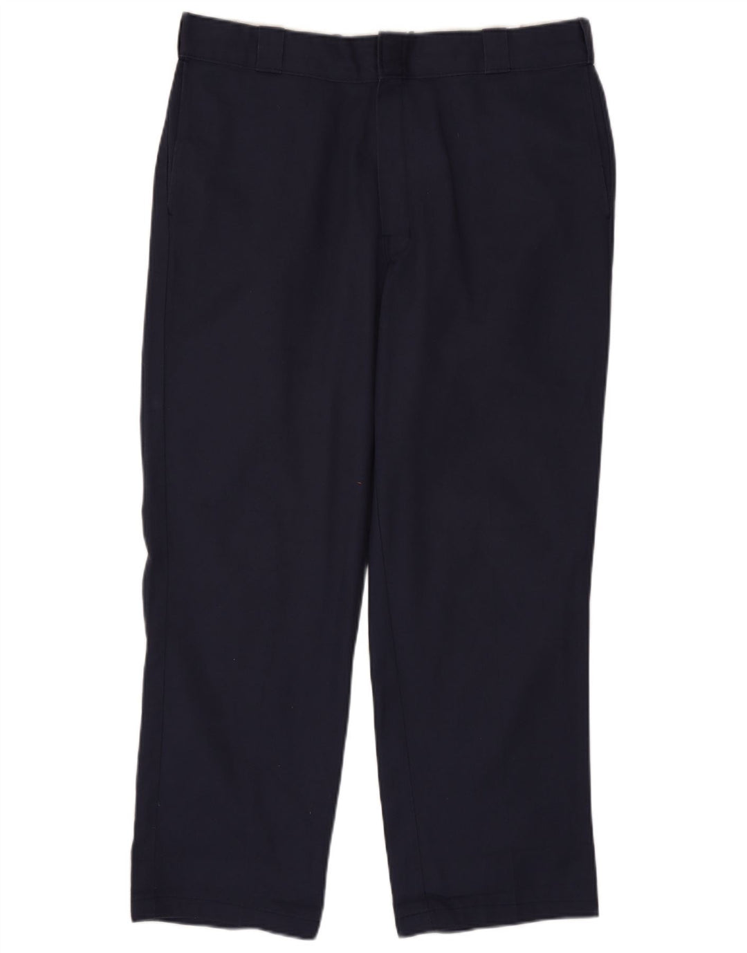 Dickies Pantalón chino recto para hombre W38 L30 Poliéster azul marino