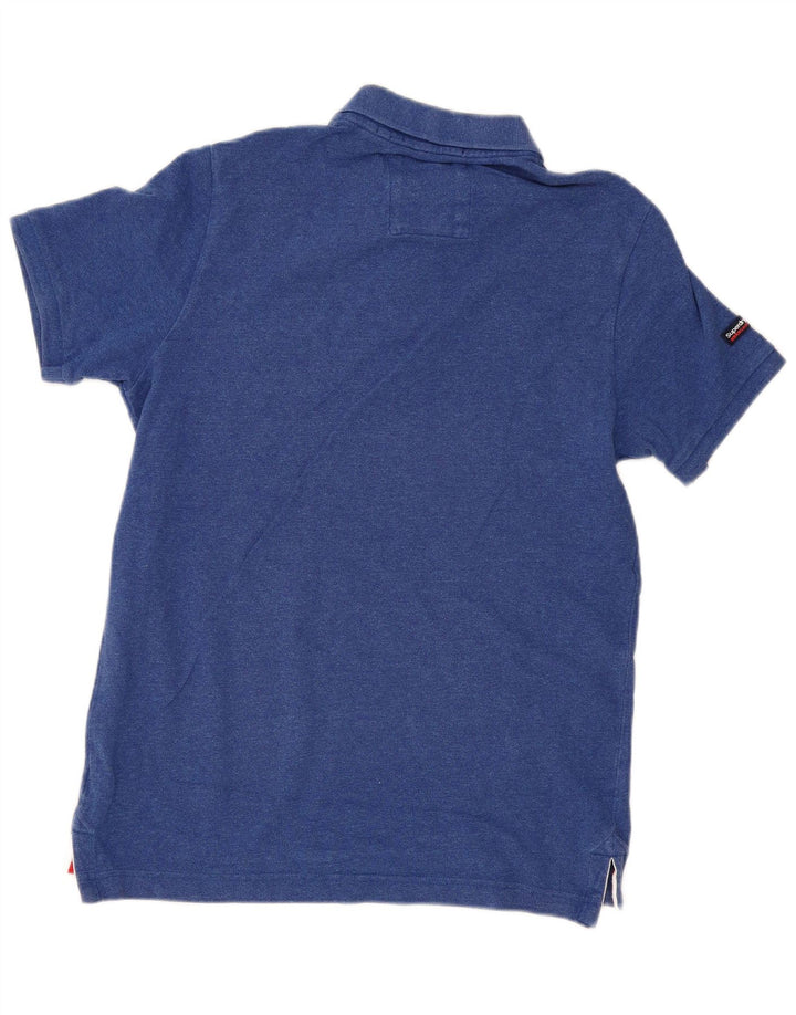 Superdry Polo Hombre XL Algodón Azul