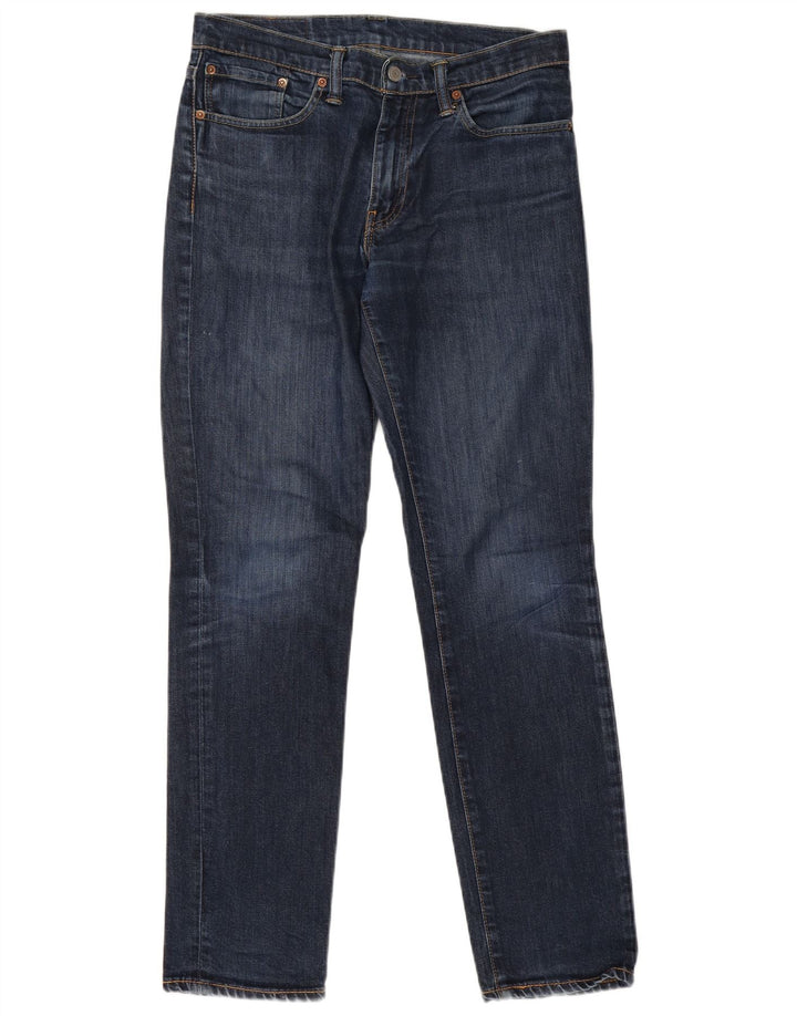 Levi's Hombre 511 Slim Jeans W32 L32 Algodón Azul Marino
