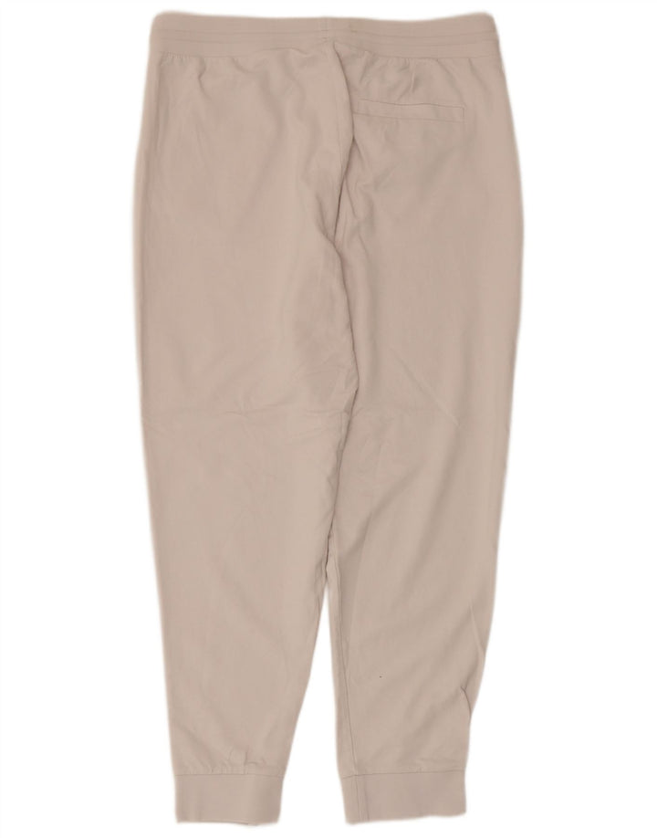 Cos Pantalones de chándal para hombre Joggers medianos de algodón blanco