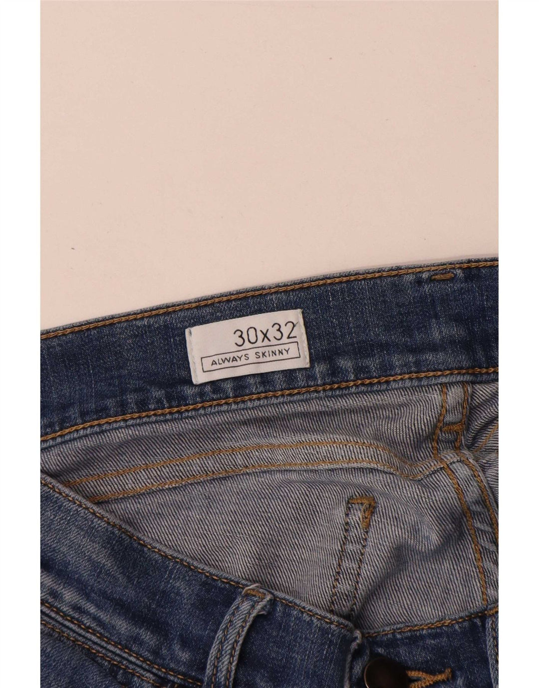Vaqueros pitillo para mujer Gap W30 L32 Algodón azul