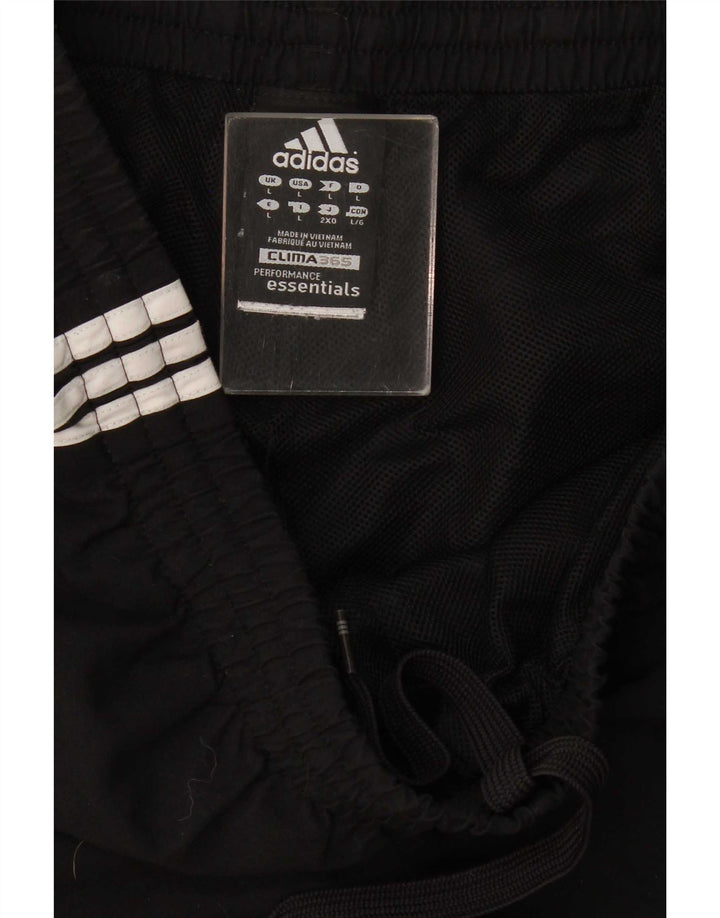 Adidas Mens Clima 365 Chándal Pantalones Joggers Grande Negro Poliéster