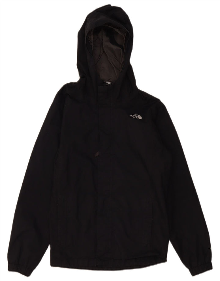 The North Face Chaqueta impermeable con capucha para niños 11-12 años Grande Poliéster negro