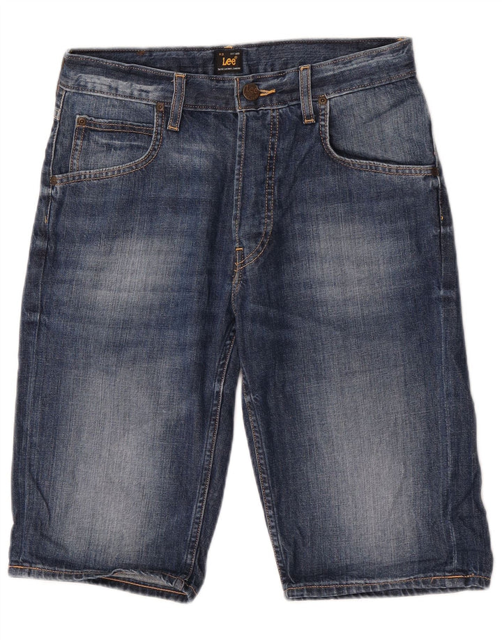 Lee Shorts De Mezclilla Para Hombre W28 Pequeño Algodón Azul