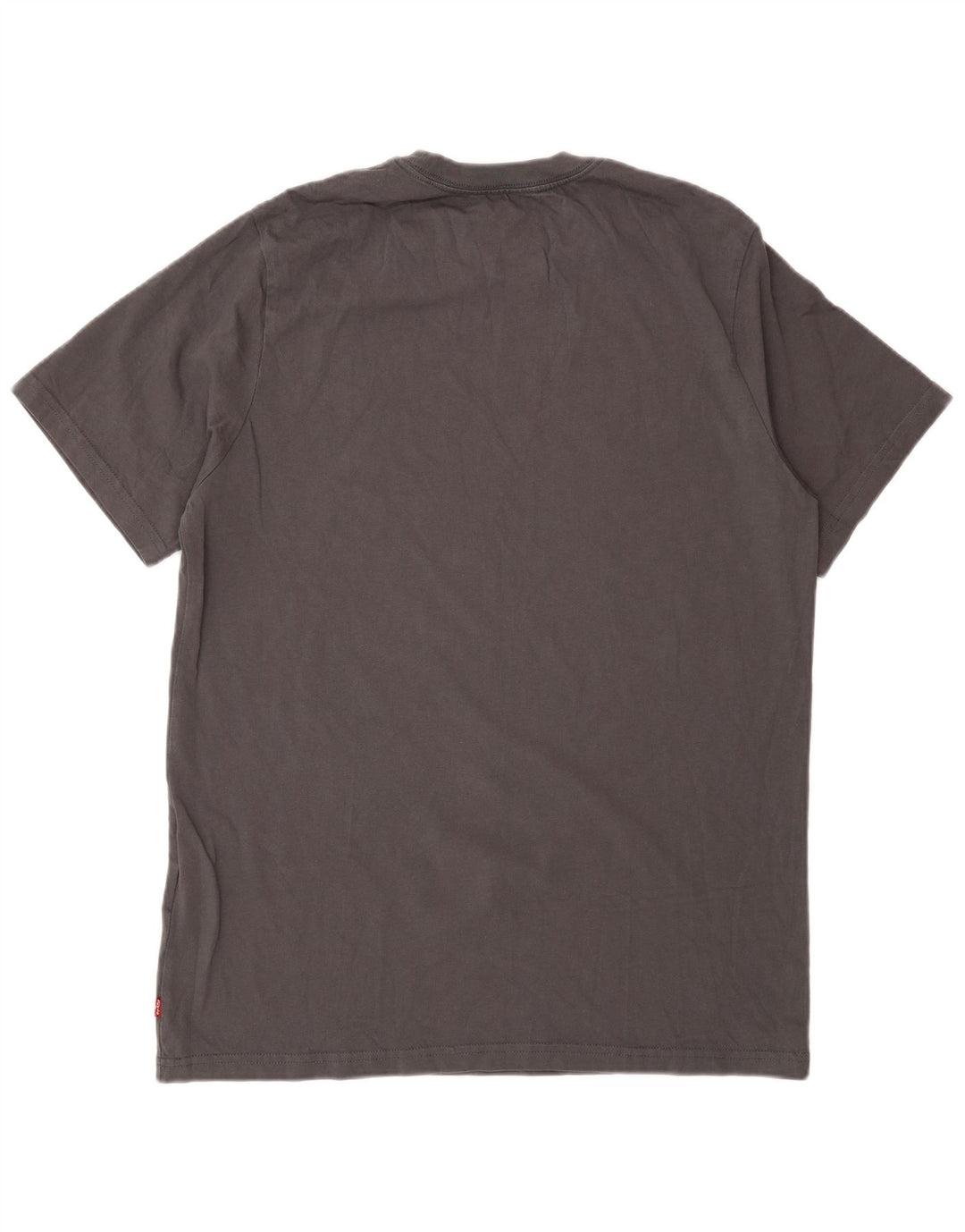 Levi's Camiseta con gráfico relajado para hombre Top de algodón gris medio