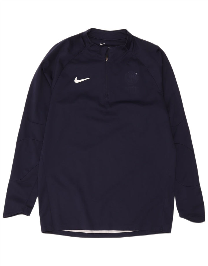 Nike Inter Milan Graphic Pullover Chándal Top Grande Azul Marino